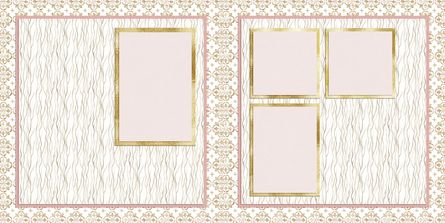 Enchanted Princess - Scrapbook Layout - 25-786