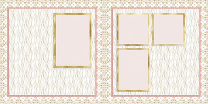 Enchanted Princess - Scrapbook Layout - 25-786