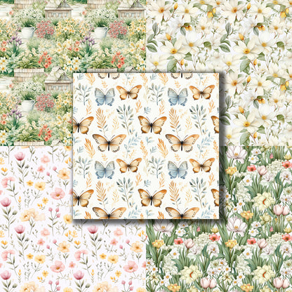 Spring - 12X12 Scrapbook Paper Pack - 8745