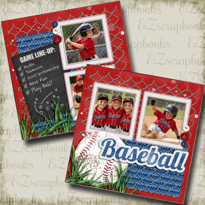 Baseball Line-Up - 4506