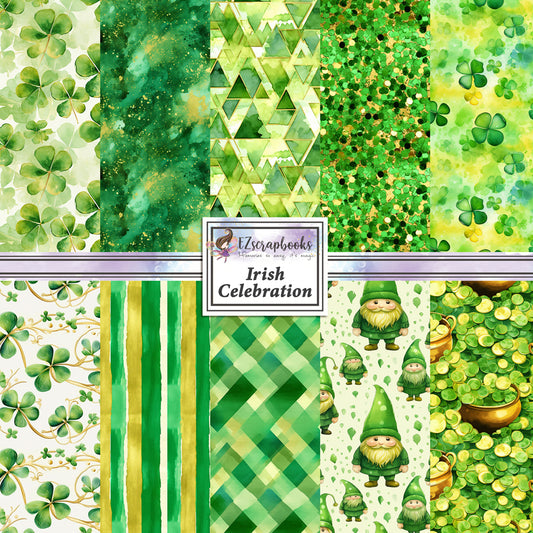 Irish Celebration 12X12 Paper Pack - 8746