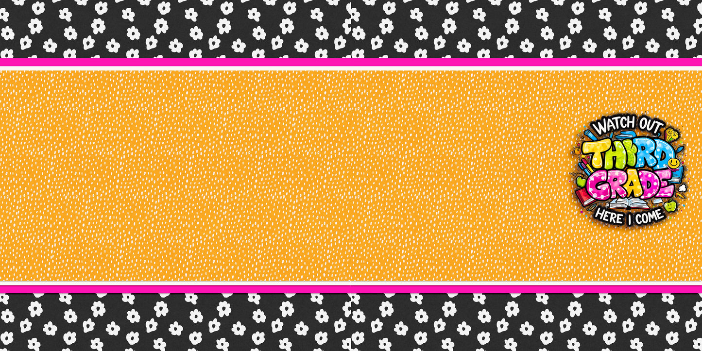 Back to School Girl Collection 1 EZ Background Pages -  Digital Bundle - 10 Digital Scrapbook Pages - INSTANT DOWNLOAD