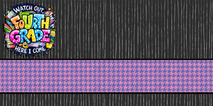 Fourth Grade Girl NPM - Scrapbook Layout - 25-695