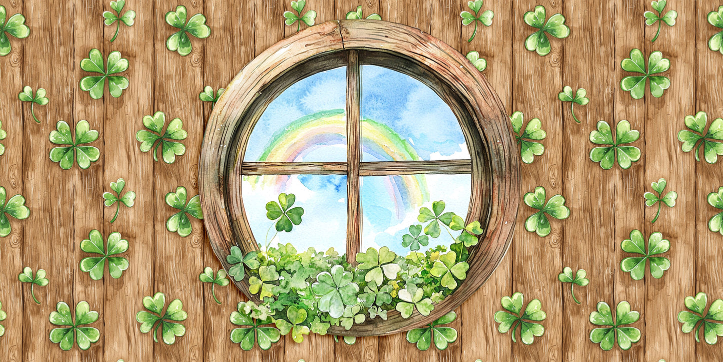Lucky Cottage EZ Background Pages -  Digital Bundle - 10 Digital Scrapbook Pages - INSTANT DOWNLOAD