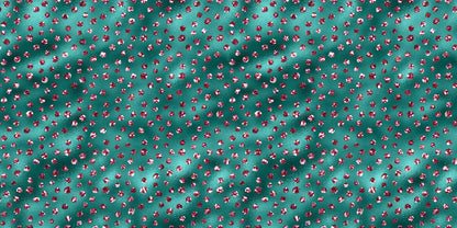 Burgundy & Teal Confetti NPM - 6760