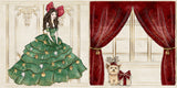 Christmas Glam NPM - Set of 5 Double Page Layouts - 1831