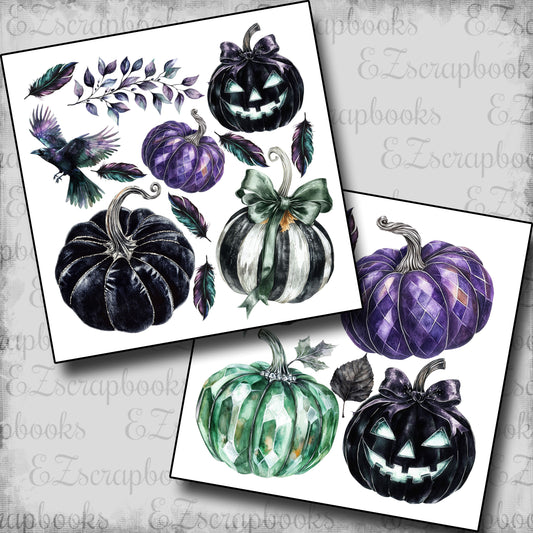 Twilight Chamber Pumpkins - Clip Art Sheets CAS - 25-774