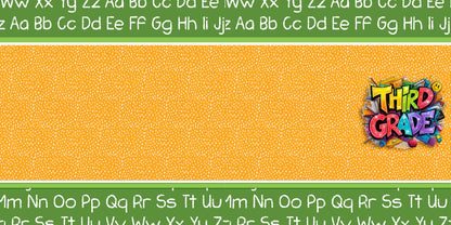 Third Grade Boy NPM - Scrapbook Layout - 25-715