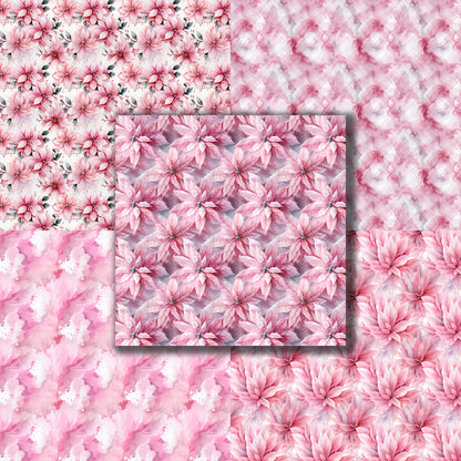 Sweet Pink Christmas 12X12 Paper Pack - 8757