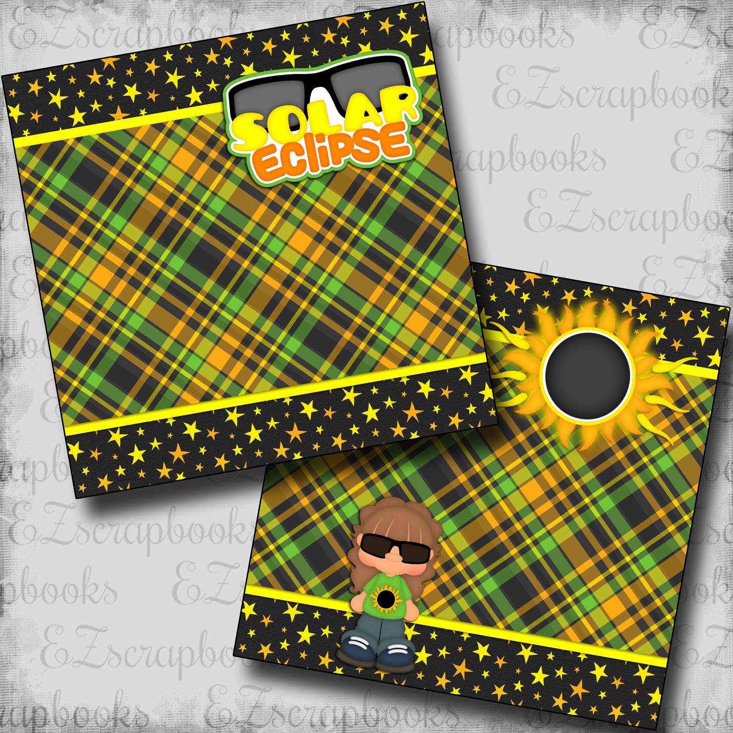 Solar Eclipse Green Girl NPM - 528