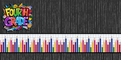 Back to School Boy Collection 2 EZ Background Pages -  Digital Bundle - 10 Digital Scrapbook Pages - INSTANT DOWNLOAD