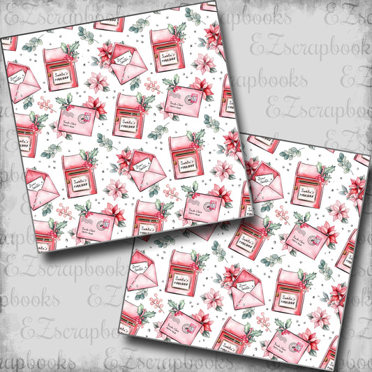 Dear Santa Mailboxes - Scrapbook Papers - 24-889