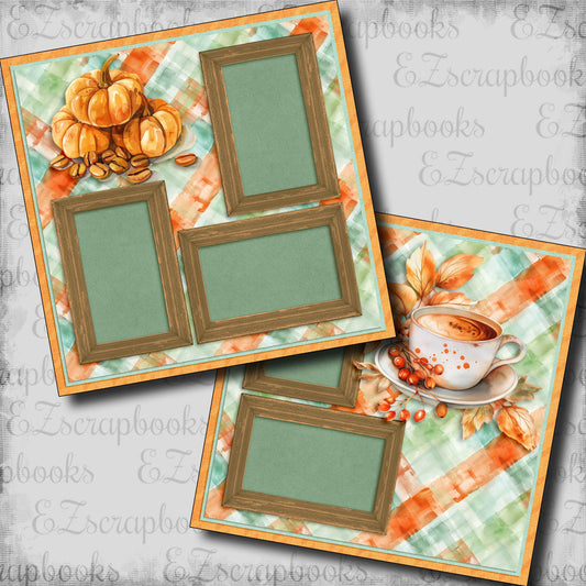 Pumpkin Latte Plaid - 24-630