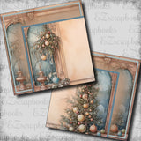 Pastel Christmas Tree Blue NPM - 23-716