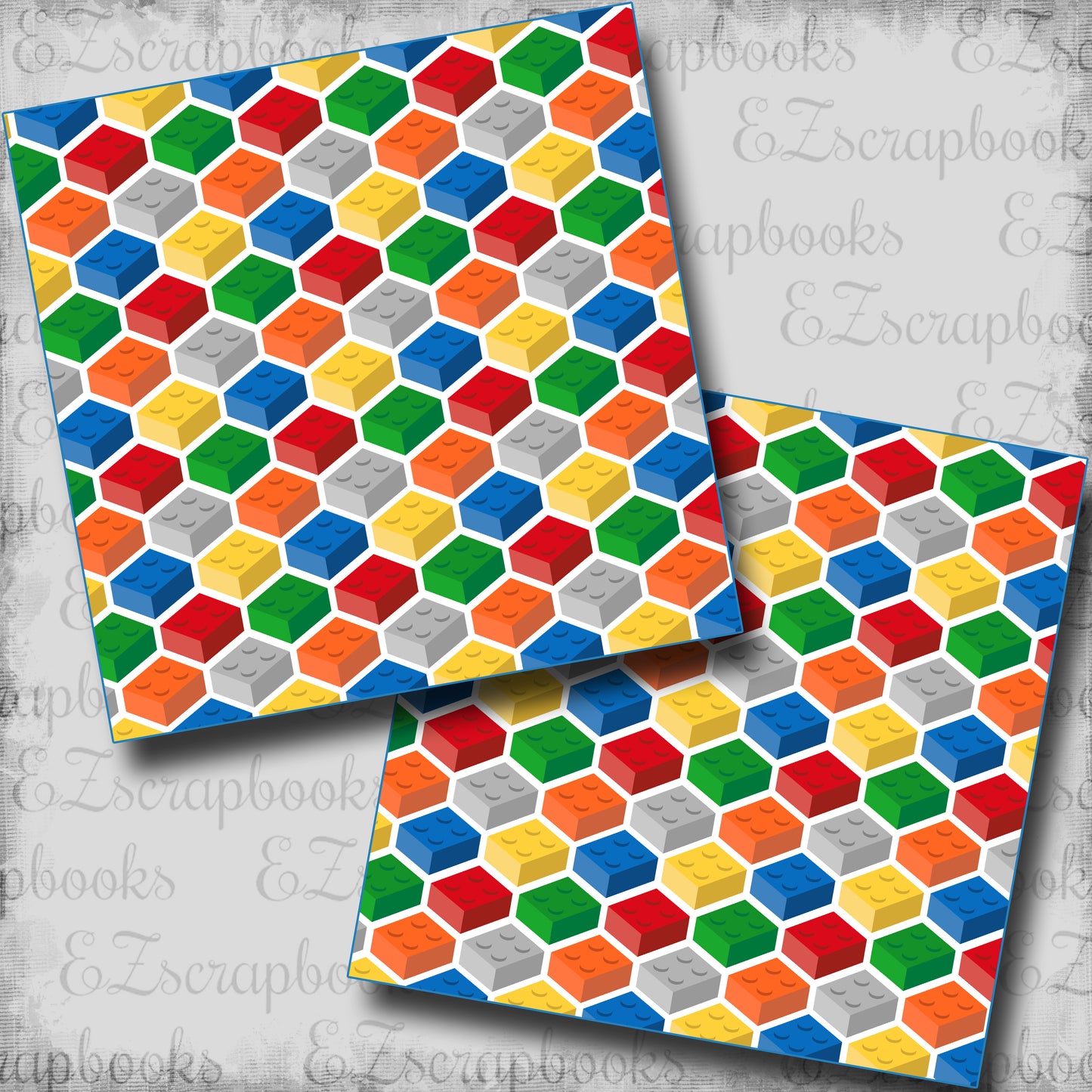 Block Cubes - Scrapbook Papers - 25-462