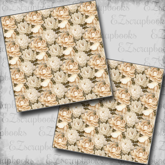 Baby Shower Floral - Scrapbook Papers - 24-242