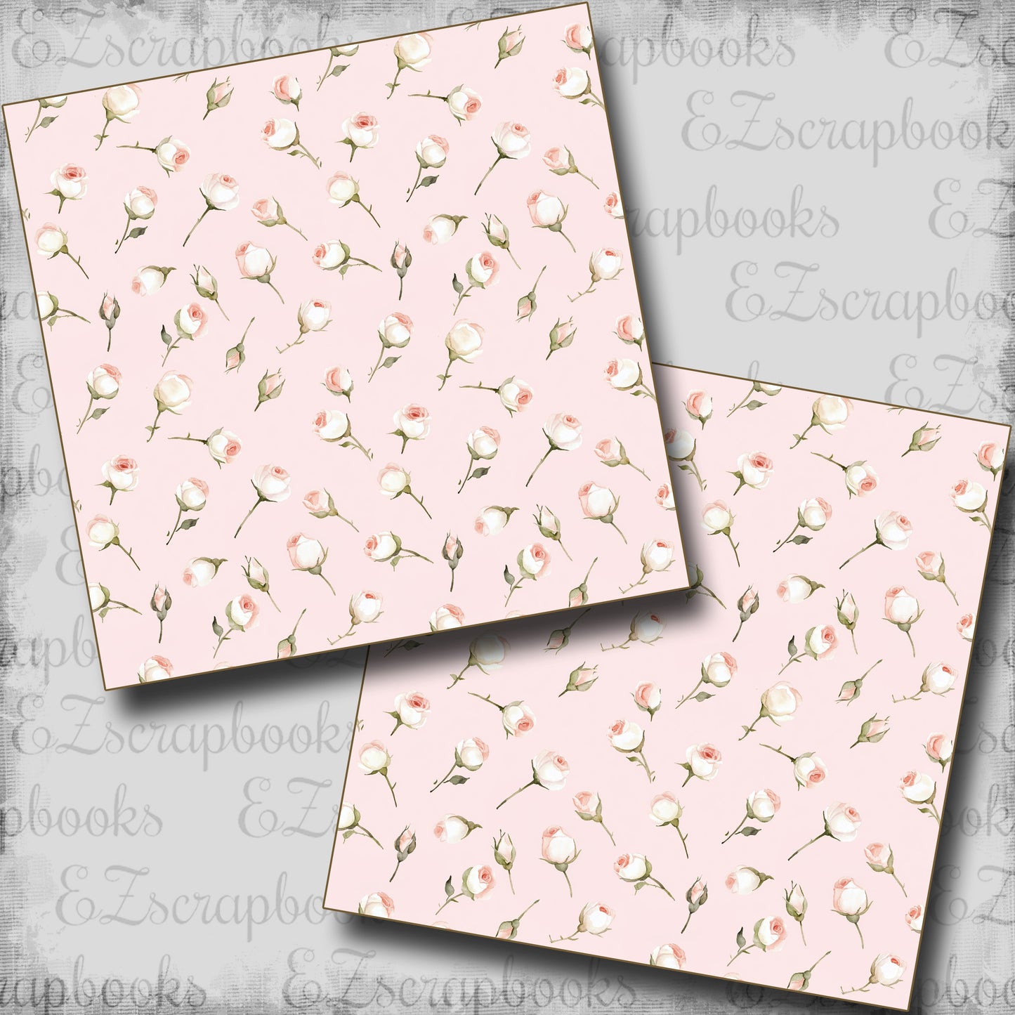 Enchanted Dream Rosebud - Scrapbook Papers - 25-790