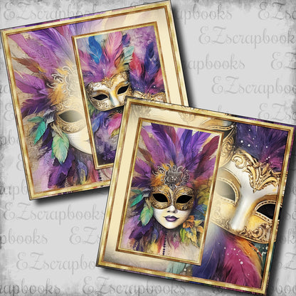 Mardi Gras Masks NPM - 24-132