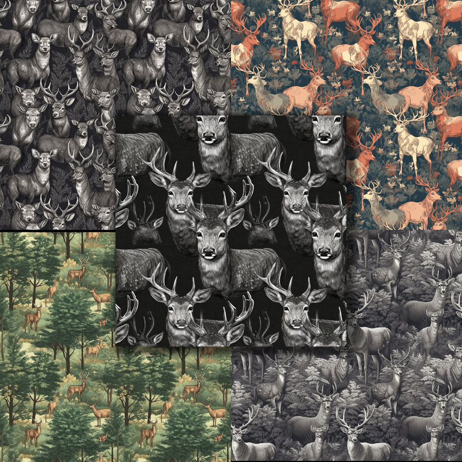 Deer 12X12 Paper Pack - 8783