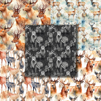 Deer 12X12 Paper Pack - 8783