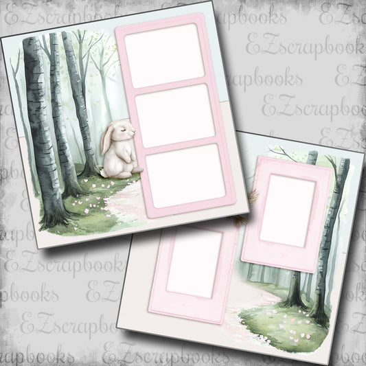 Enchanted Forest - Scrapbook Layout - 25-782