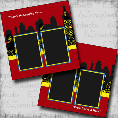 No Stopping You - Scrapbook Layout - 25-466