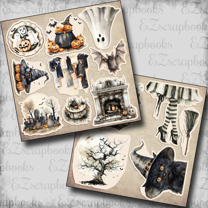 Spooky Season Clip Art Sheets CAS - 24-721