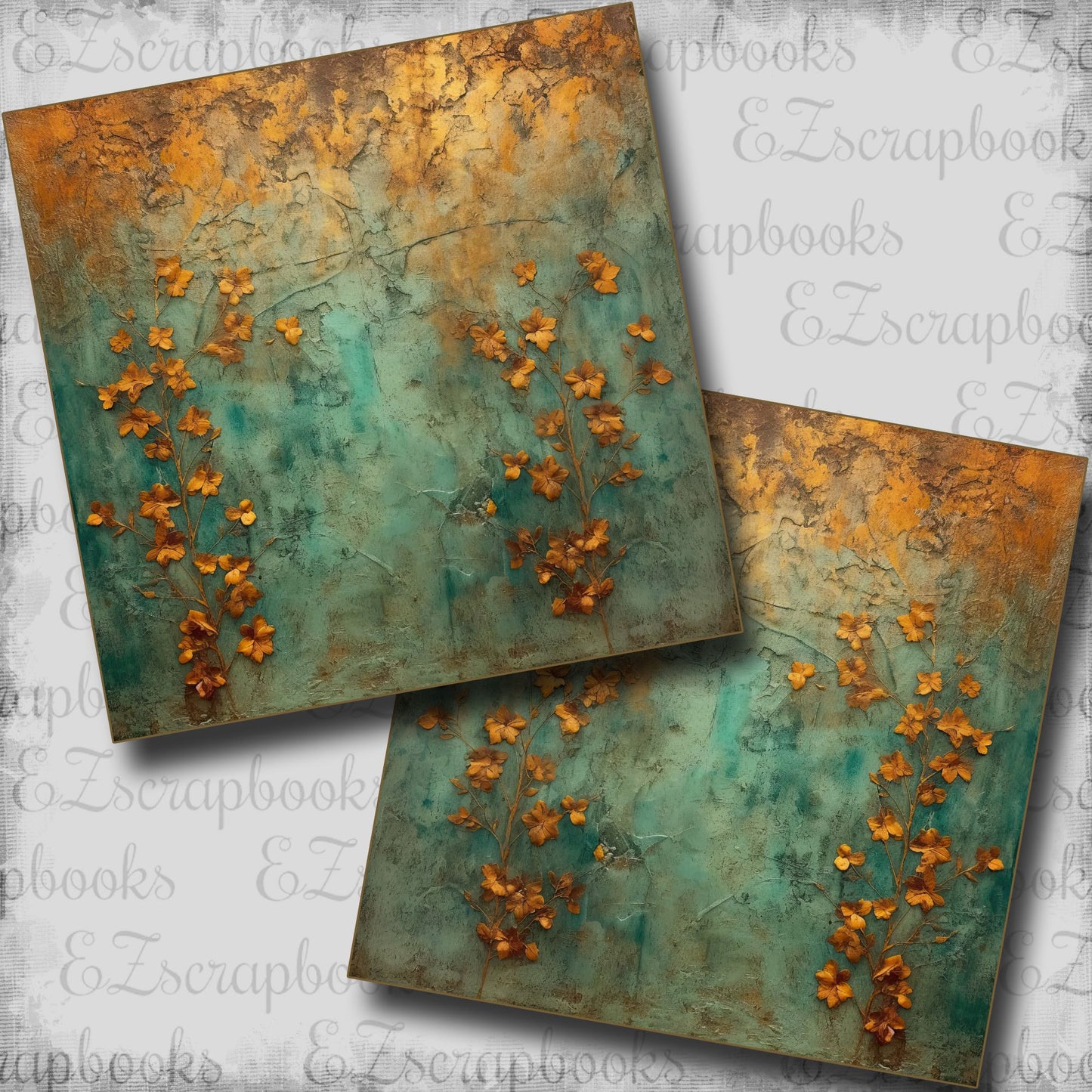 Patina Oil Cascade Flowers NPM - 6879