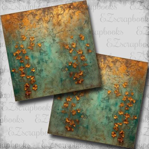 Patina Oil Cascade Flowers NPM - 6879