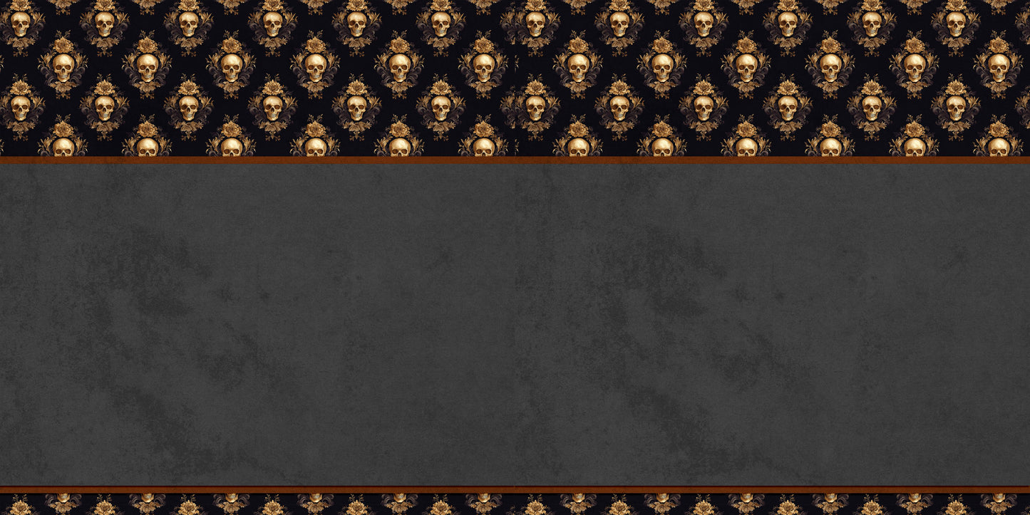 Baroque Halloween EZ Background Pages -  Digital Bundle - 10 Digital Scrapbook Pages - INSTANT DOWNLOAD