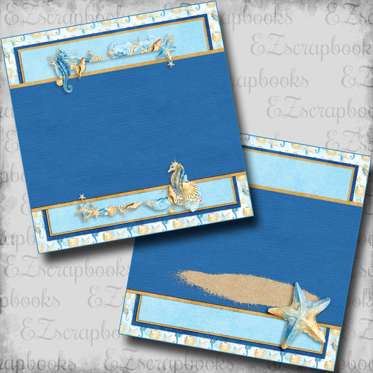 Sandy Starfish NPM - Scrapbook Layout - 25-681