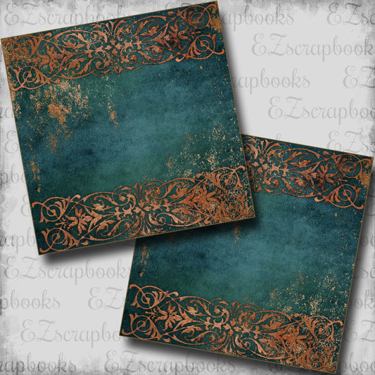 Patina Borders - Scrapbook Papers - 25-879