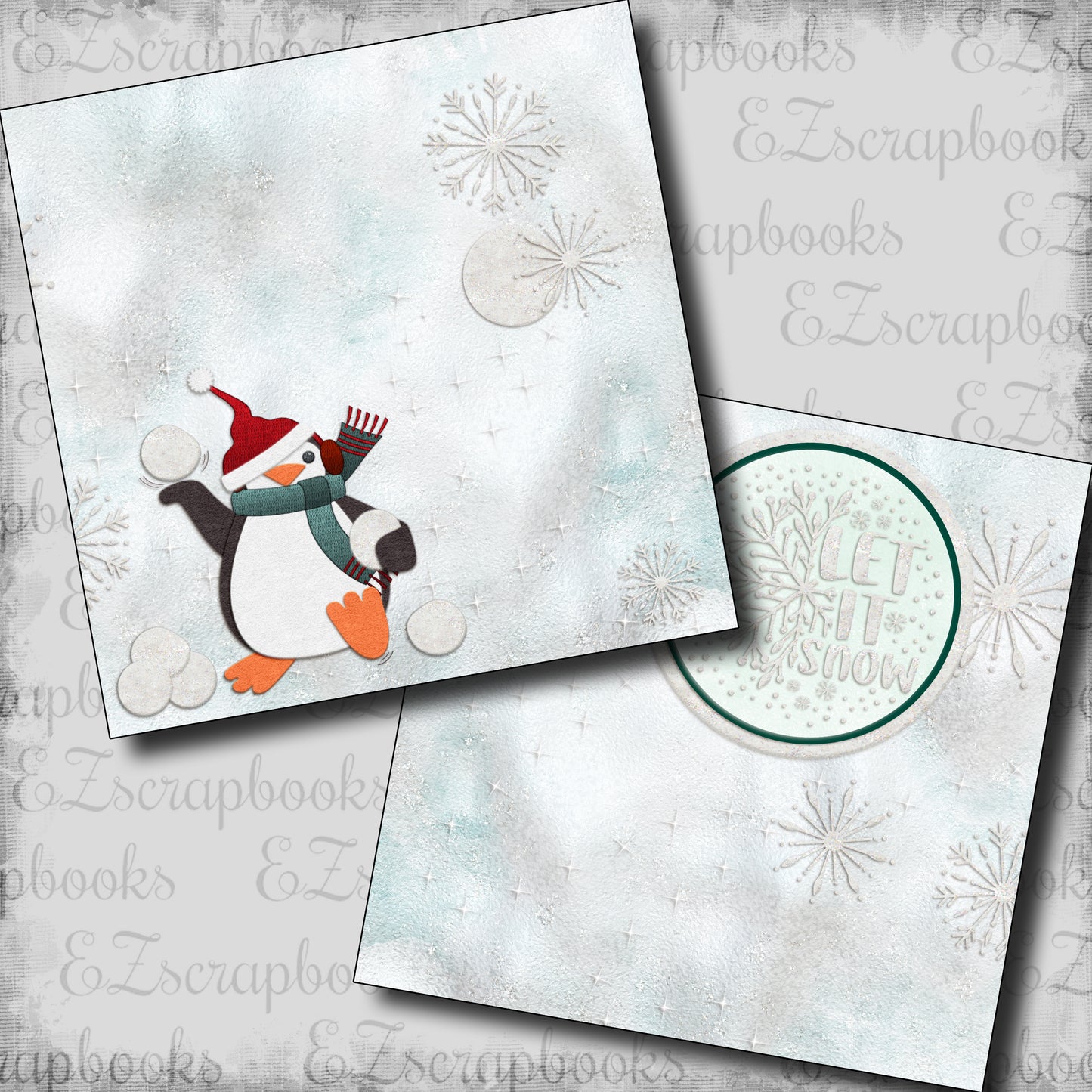 Winter Fun Snowball Penguin NPM - 24-045