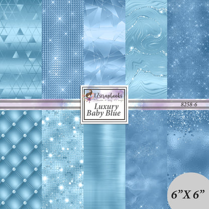 Luxury Baby Blue - 6X6 Paper Pack - 8258-6