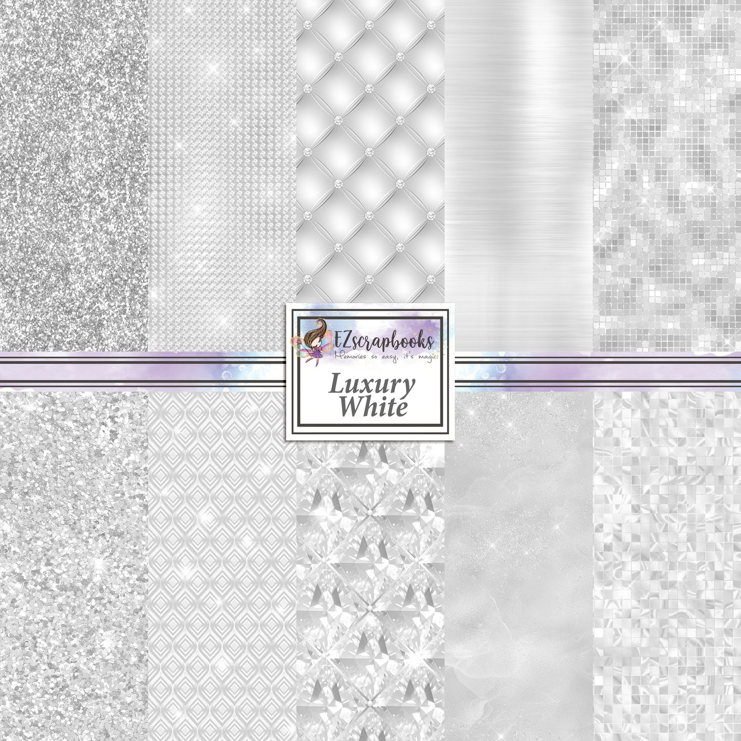 Luxury White - Paper Pack - 8272