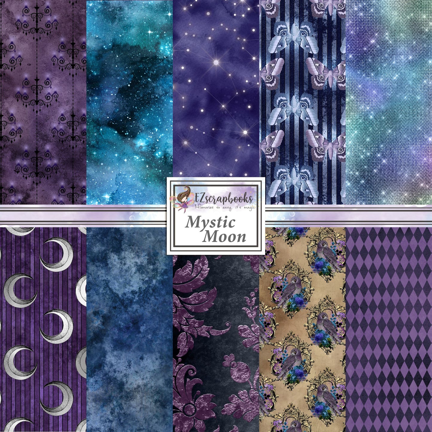 Mystic Moon - Paper Pack - 8494