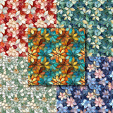 Floral Mosaic - Paper Pack - 8498
