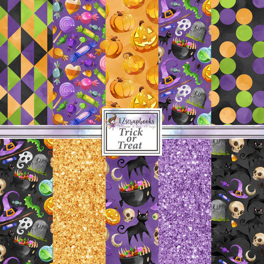 Trick or Treat - Paper Pack - 8519