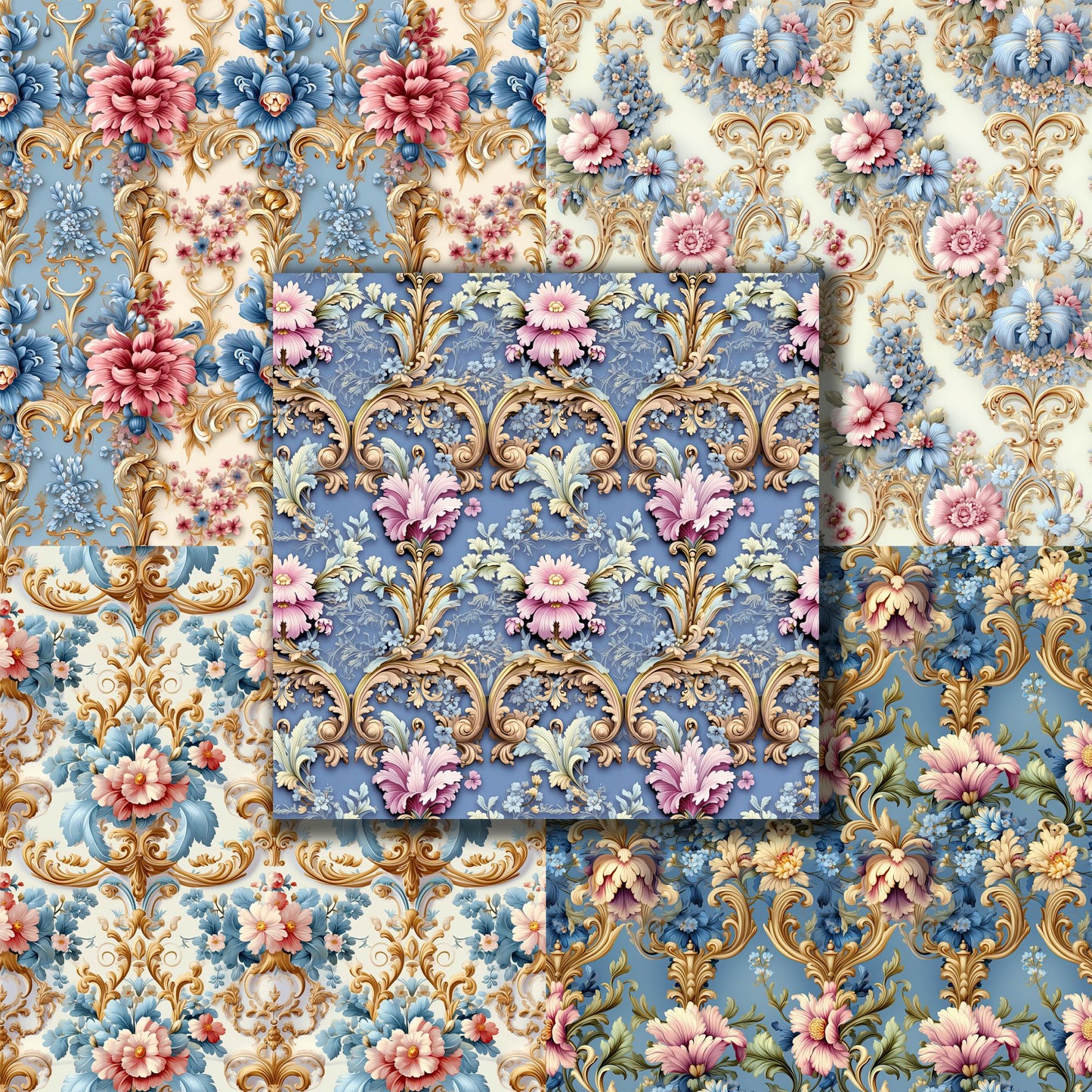 Rococo Palace - Paper Pack - 8522