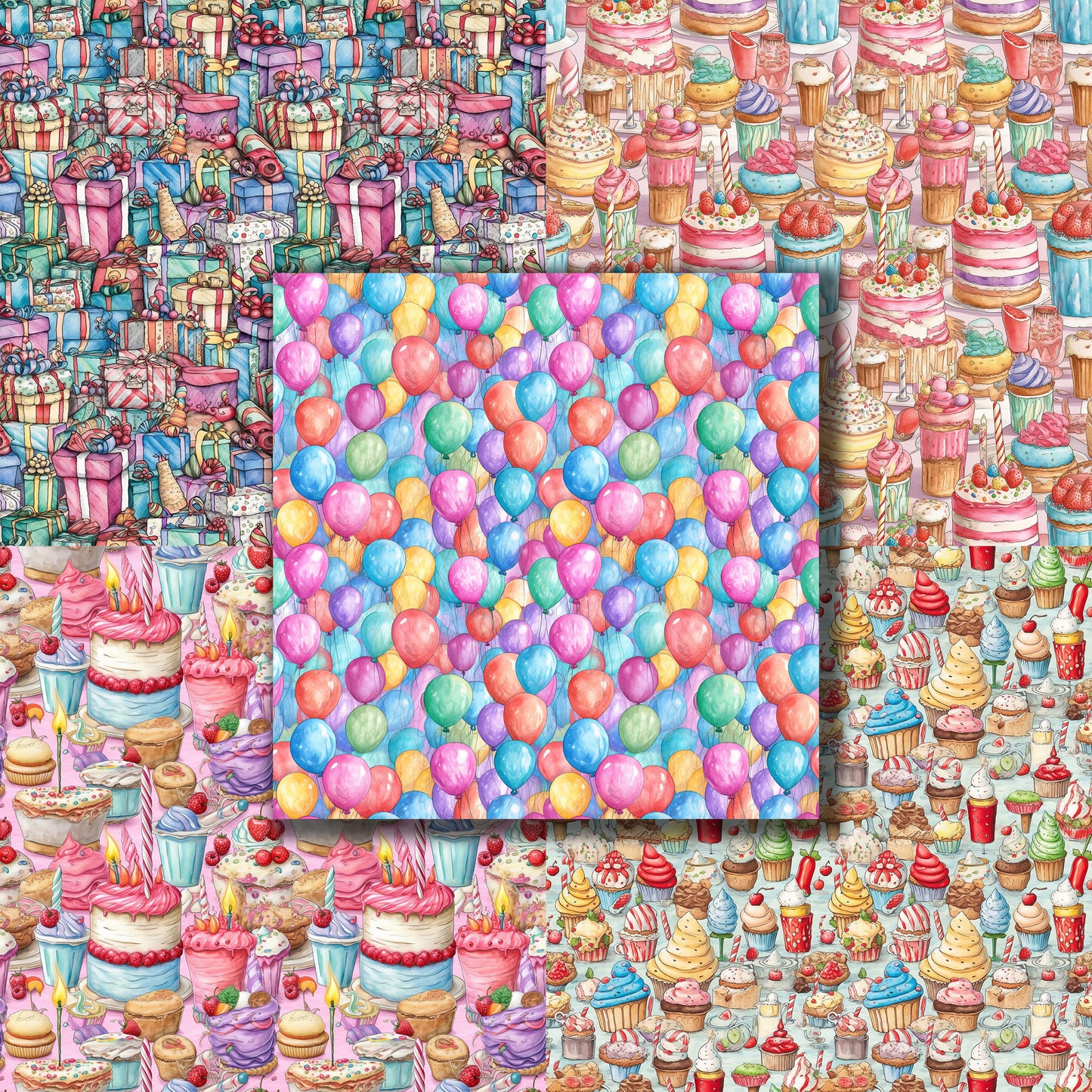 Birthday Bash - 12X12 Scrapbook Paper Pack - 8537