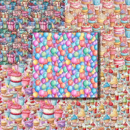 Birthday Bash - 12X12 Scrapbook Paper Pack - 8537