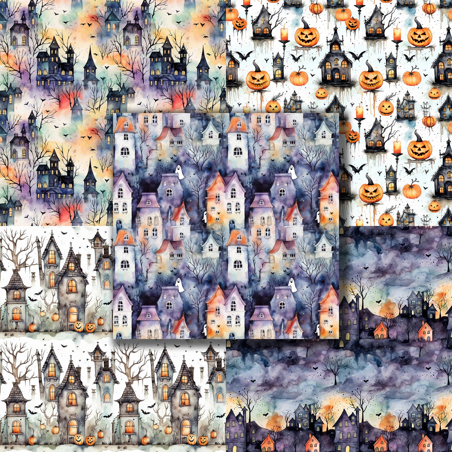 Eerie Haunts - Paper Pack - 8542