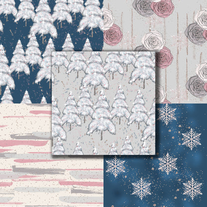 Winter Wonderland - 12X12 Scrapbook Paper Pack - 8546