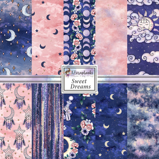 Sweet Dreams Dreamcatcher - 12X12 Scrapbook Paper Pack - 8561