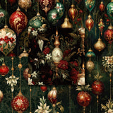 Fantasy Christmas Ornaments 12X12 Paper Pack - 8586