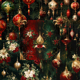 Fantasy Christmas Ornaments 12X12 Paper Pack - 8586