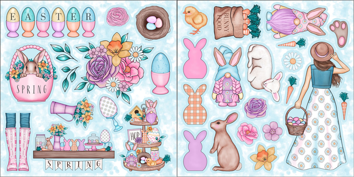 Rustic Easter CAS - 6851