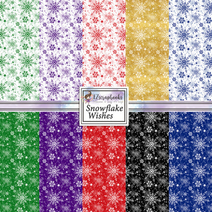 Snowflake Wishes 12X12 Paper Pack - 8659