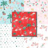 Christmas Flamingos 12X12 Paper Pack - 8666