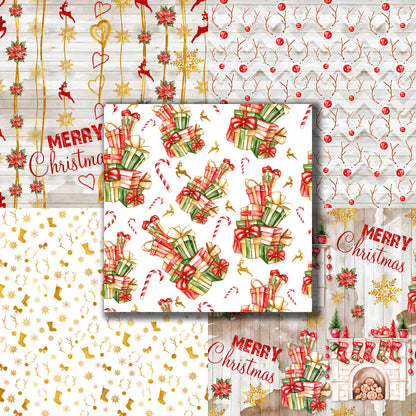 Bright Merry Christmas 12X12 Paper Pack - 8669